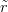 ˜r