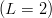 (L = 2)
