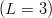 (L = 3)
