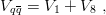Vqq = V1 + V8 ,

