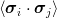 ⟨σi ⋅ σj ⟩